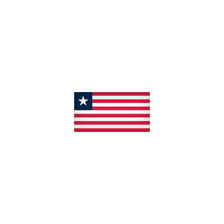 Bandera de LIBERIA