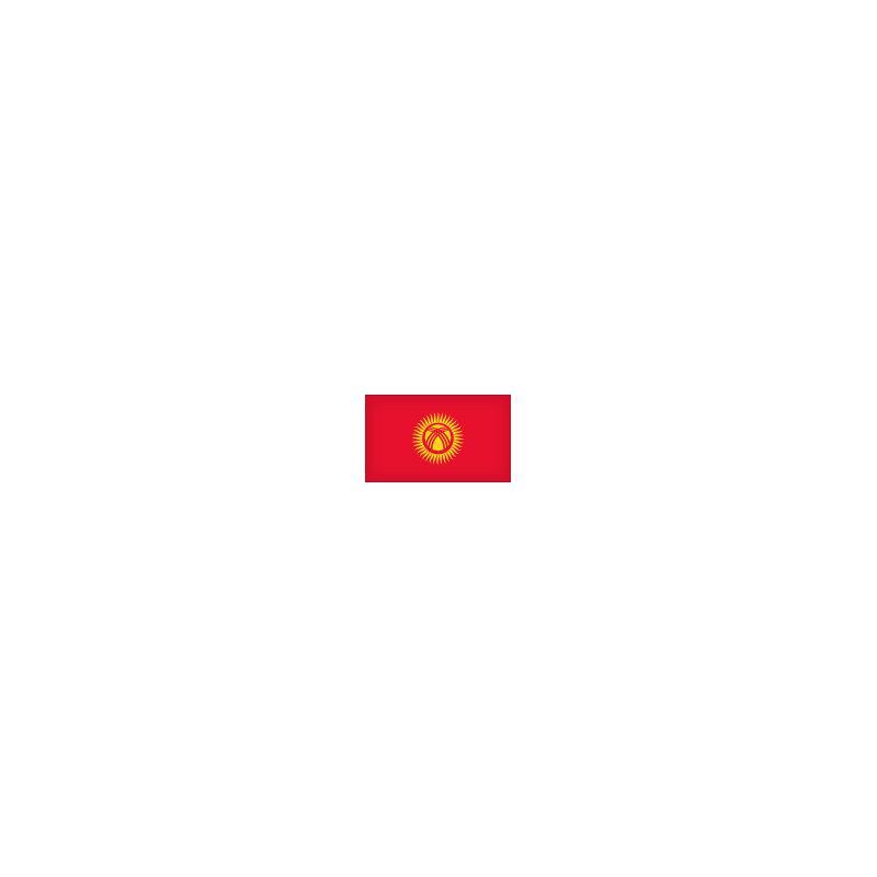 Bandera de KIRGUISTAN