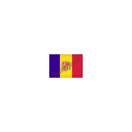 Bandera de ANDORRA