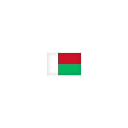 Bandera de MADAGASCAR