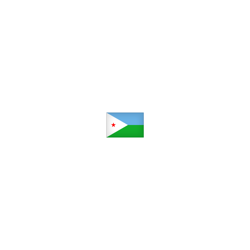 Bandera de YIBUTI