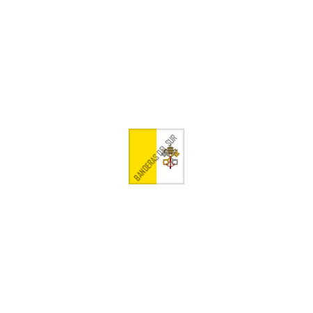 Bandera de EL VATICANO