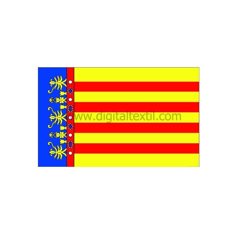 Bandera de LA COMUNIDAD VALENCIANA